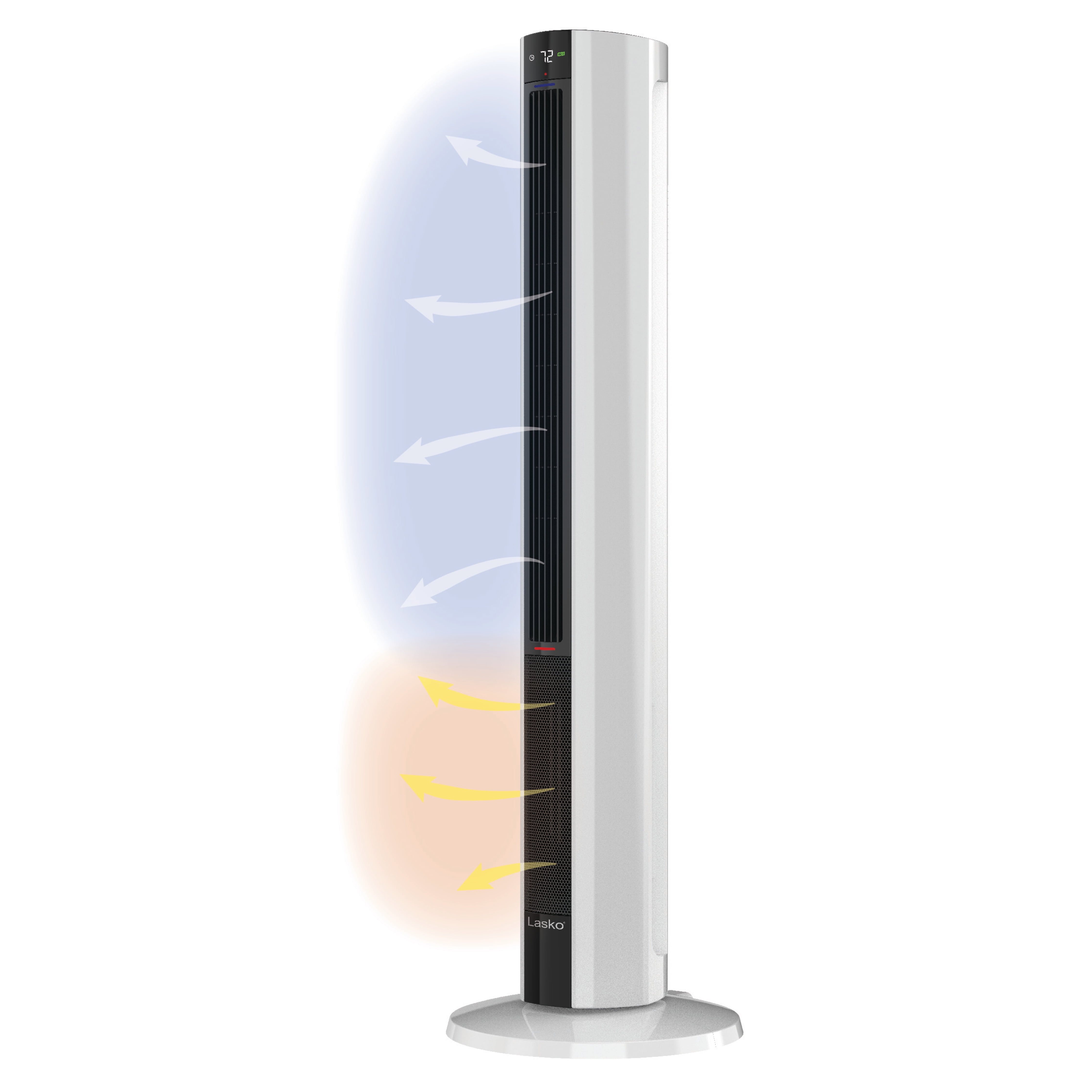 Lasko 1500W All Season Tower Fan u0026 Space Heater with Timer and Remote,  FH500, White, New - Walmart.com