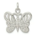 thumbnail image 1 of Collier Papillon en Argent Sterling 925 Pendentif Insecte Arachnide, 1 of 6