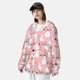 thumbnail image 3 of Balery Cute Pink Snowman Cat Sudadera ligera de manga larga con capucha y protección solar UPF 50+ para hombre y mujer, ideal para pesca y running-3X-Large, 3 of 7