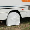 thumbnail image 6 of Modern Leisure® Sport RV Wheel Covers, 2-Pack, 27”-30," White, 6 of 13