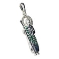 thumbnail image 4 of JOYARIS Dije Medalla San Judas Tadeo Zirconias Plata Solida 925 DM-0000552, 4 of 4