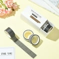 thumbnail image 7 of 6 Rolls Grid Paper Tape Craft Masking Tape 5m(16.4 Feet) Black and White Assorted Colorful Lattice Series Basic Plaid Adhesive Decorative Stickers, 7 of 7