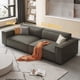 thumbnail image 1 of Nordic Living Room Sofas Leather Luxury Design Floor Lounge Sofa Sleeper Individual Couch Set Sofy Do Salonu Home Furniture My Lux Decor Round, 1 of 8