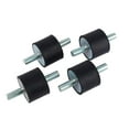 thumbnail image 1 of Rubber Vibration Isolator Brackets Rubber Vibration Damper Air Compressor Pump Anti Vibration Rubber Layer M10 Rubber Buffer (M10 40 x 30), 1 of 4