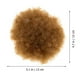 thumbnail image 3 of Afro soplo peluca Afro Bollo rizado Cabello Extensión de cabello Updo Pizarpieces Mujeres Tocado, 3 of 5