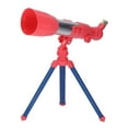 thumbnail image 1 of Child Telescope, Kids Telescope Educational Interesting Manual Knob DIY Making  For Gift For Above 3 Years Old A18 Red, 1 of 8
