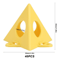 thumbnail image 2 of 80pcs Pyramid Stands, Painters Pyramids, Painter'S Painting Stands Pyramids, Mini Cone Paint Stands for Cabinet Paint, 2 of 7