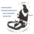 thumbnail image 3 of Wukai Cow Skin 2 Full Set Car Seat Covers with Soft Padding Universal Auto Front Seats Protector and Cushion Mat, 3 of 5