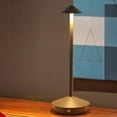 thumbnail image 4 of Yinanstore Lampe de Chevet à Intensité Variable, Veilleuse LED, Rechargeable par USB, Luminosité Réglable, Noir 11x35cm, 4 of 8