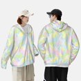 thumbnail image 5 of Picia Color Rabbit Women's Men's UPF 50+ Sun Protection Hoodie Shirt Long Sleeve SPF Fishing Outdoor UV Hiking Lightweight Shirts-XX-Large, 5 of 9