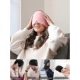 thumbnail image 2 of 2023 Nuevo Mejor Descuento - Terapia de frío caliente Envoltura de hielo Paquete de hielo Mascarilla Alivio de migraña Gorro Dolor de cabeza, rosa, 2 of 4