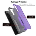 thumbnail image 4 of TakFox For Samsung Galaxy S22 / S22 Plus Case,Full Body Heavy Duty Shockproof Hybrid Dual Layer Rubber Drop Protection Soft Bumper Rugged Protective Cover Case,Purple, 4 of 7