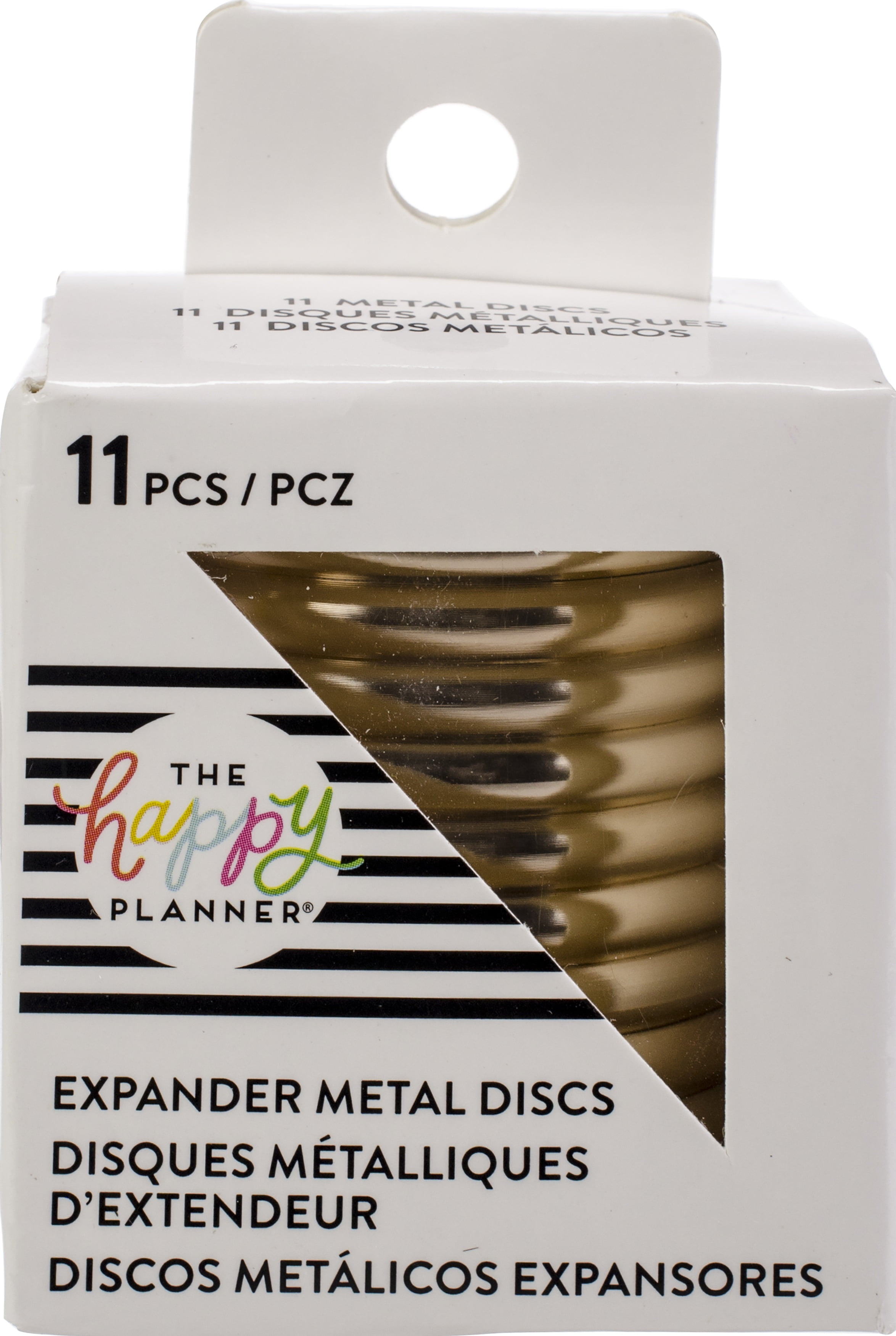 Me & My Big Ideas Happy Planner Mini Metal Expander Discs 11/Pkg Rose Gold 