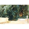 thumbnail image 2 of Sargent, John Singer 14x11 White Modern Wood Framed Museum Art Print Titled - Terrace and Gardens, 2 of 4