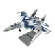 thumbnail image 1 of Vogacara 1:100 modelo de avión modelo fundido a presión para decoración de escritorio de oficina Kits de construcción modelo Tipo 11, 1 of 5
