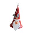 thumbnail image 4 of Colgante de campana de Navidad Macarena decoración navideña artesanía de hierro 13,5 cm x 7,5 cm, 4 of 8
