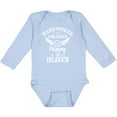 thumbnail image 3 of Inktastic Handpicked for Earth by My Pappy in Heaven with Angel Wings Boys or Girls Long Sleeve Baby Bodysuit, 3 of 5