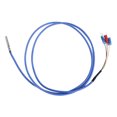 thumbnail image 1 of RTD Sensor, Silver Plated PTFE Wire High Accuracy Strong Anti Interference 1m Cable PT100 Temp Sensor Probe Y Wiring Terminal Heat Resistant  for Pools, 1 of 7