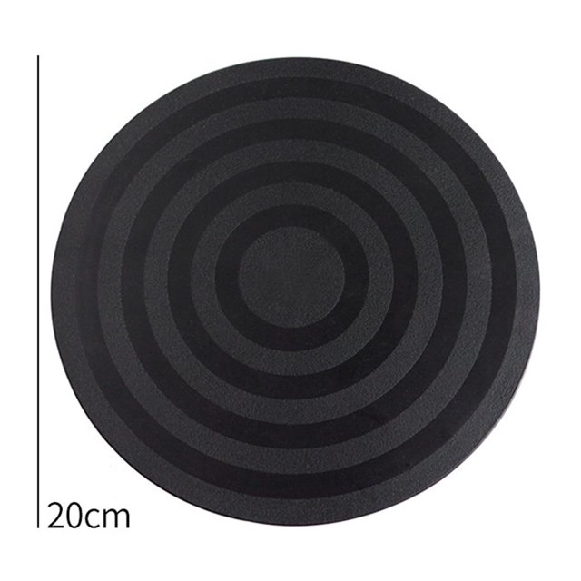 BUYISI Plateau Tournant Roue de Poterie 20/25/30/40Cm pour Sculpture en Argile - Rotation 20Cm