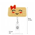 thumbnail image 3 of zhangmingg Porte-Cartes de Visite avec Rangement Extensible pour Badges et Thème Mignon pour une Organisation Sécurisée, 3 of 4