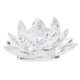 thumbnail image 1 of 2xCristal Flor Artesanía Pisapapeles Modelo Transparente Zulema Artesanías De Flor De Loto De Cristal, 1 of 8