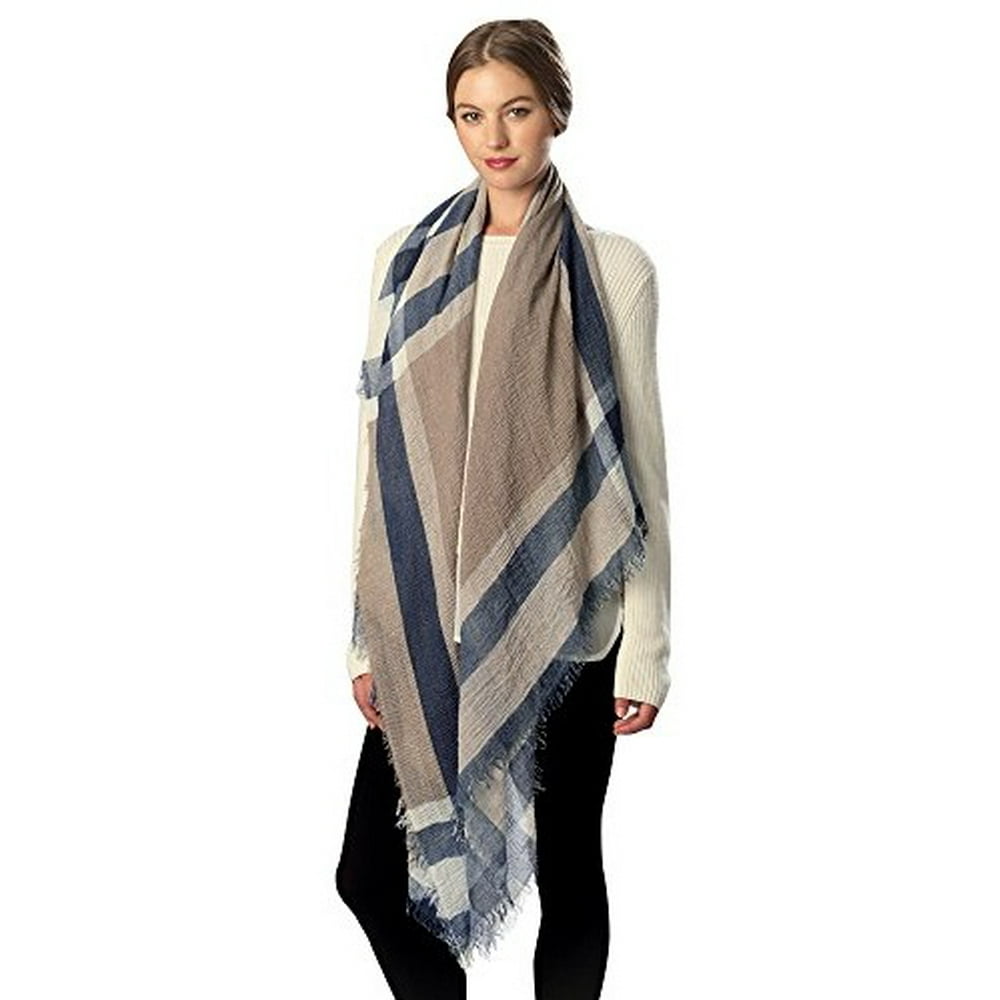 Sassy Scarves Sassy Scarves Womens Fashion Plaid Pattern Oblong