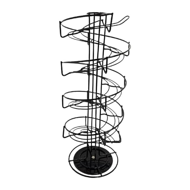 Skelter de soporte de huevo, Spany Rack Space Guardar una rejilla creativa de huevos de 360 grados encimera rotatable para mostrador de despensa