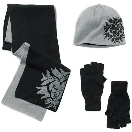 Men's Lion Head Winter Accessory Set