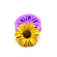 thumbnail image 3 of Molde de silicona para pasteles con forma de girasol, apto para uso alimentario - antiadherente, reutilizable - para hornear y decorar con fondant, 3 of 8