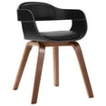 thumbnail image 5 of vidaXL Dining Chair with Bentwood and Faux Leather Side Chair for Kitchen, 5 of 26