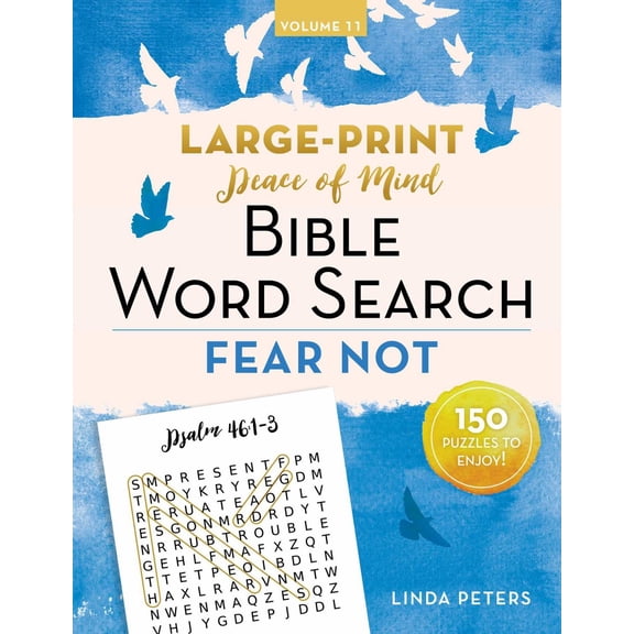 Peace of Mind Bible Word Search: Fear Not (Paperback)