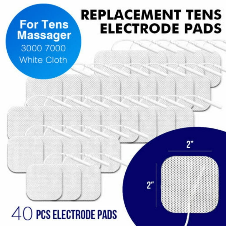 20 Tens Electrode Pads EMS Replacement Unit 7000 3000 2x2 Muscle Stimulator  BULK