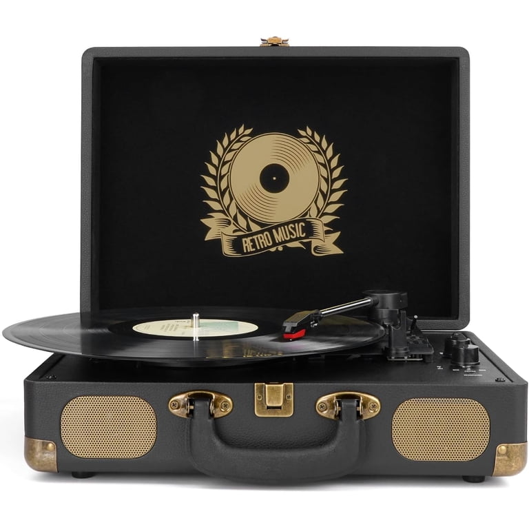 DIGITNOW Vinyl Record Player Bluetooth Turntable Suitcase photo 4
