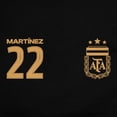 thumbnail image 6 of Icon Sports Argentina Lautaro Martínez Pullover Hoodie - Officially Licensed Adult Unisex Pullover Hoodie Black XL, 6 of 8