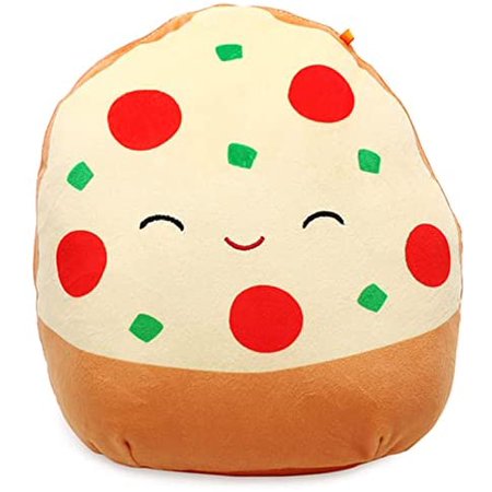 s Official Kellytoy Plush 8 Inch Squishy Soft Plush Toy Animals (Pep Pizza)