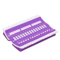 thumbnail image 2 of Embroidery Floss Shelf, Foam Notches Thread Organizer Efficient Sorting 30 Positions  For Household Purple, 2 of 8