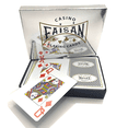 thumbnail image 1 of Set 2 Barajas de poker Faisan 100% Plastico Casino, 1 of 5