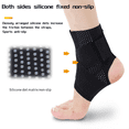 thumbnail image 4 of Symkmb 2PCS Ankle Brace, Adjustable Compression Ankle Support Men & Women, , Stabilize Ligaments L Black, 4 of 7