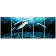 thumbnail image 2 of Metal Artscape MA10050 59 X 24 in. Midnight Affair 5-Paneled Handmade Metal Wall Art, 2 of 4
