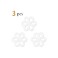 thumbnail image 2 of INSPIRE CHIC Bra Shoulder Strap Clips Buckles Bra Strap Anti-Slip Buckles Straps for Women White-Flower Shape, 2 of 6