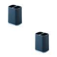 thumbnail image 1 of Naiovety Caja de soporte de almacenamiento de palillos, organizador de vajilla de espátula, drenaje moderno para cocina, restaurante, estante, Azul 2Conjunto, 1 of 6