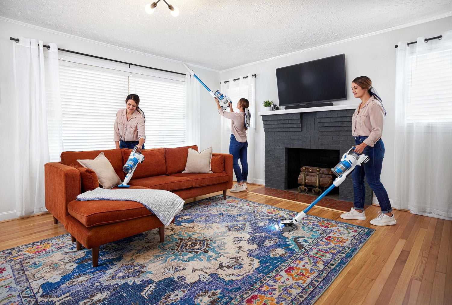 HART 20-Volt Cordless Vertical Stick Vacuum Kit With Brushless Motor