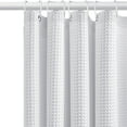thumbnail image 1 of Rideau de Douche, Rideau de Douche en Tissu Renforcé texture Gaufrée, Rideau en Tissu Uni Imperméable, 1 of 5