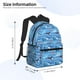 thumbnail image 2 of Easygdp Blue Fish Mochila Casual para Portátil, Mochila para Escuela, Viajes, Negocios, 2 of 6