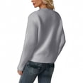 thumbnail image 4 of iHPH7 Women's Outerwear Fall Fashion Cute Cardigans for Women Womens Fall Clothing Casual Outerwear Long Sleeve Sweaters for Women Going Out Tops for Women Gray S, 4 of 9