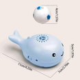 thumbnail image 3 of Stylish Whale Shape Floating Cats Toy Round Electric Moving Round for Cats Convenient for Indoor Fun and Exercise, 3 of 5