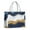 Blue Marble Gold, variant on Large Capacity Tote Bag,Teal Marble Gold Line Pattern Handbag Fashion Luxury Tote Bag,15.7"x13"x 5.1" Inches,Laptop Compatible