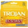 Trojan Stimulations Ultra Ribbed Ecstasy Condoms - Case Pack