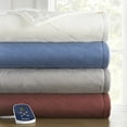 thumbnail image 3 of Micro Flannel Reversible Electric Throw Blanket 62" x 84" by Shavel Home Products, 3 of 3