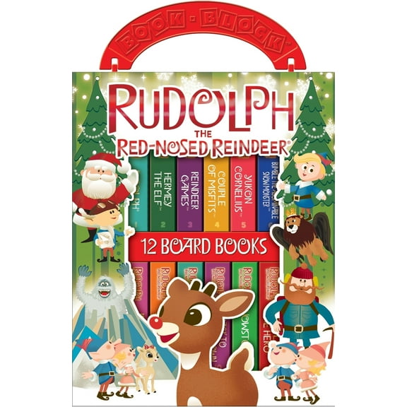 Pre-Owned Rudolph The Red Nose Reindeer Book Block Deluxe My First Library 9781605538198 (Unknown) 1605538191 9781605538198